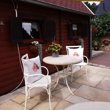 Ferienhaus mit mediterraner Terrasse Müllrose Exterior foto