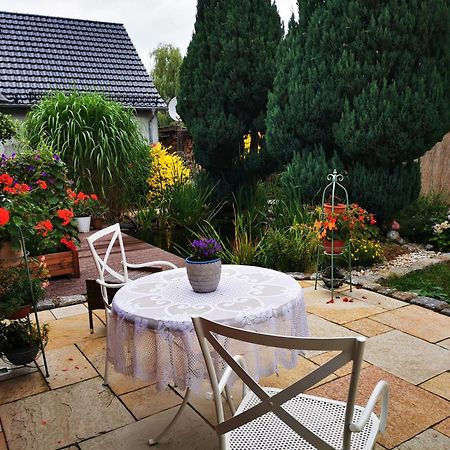 Ferienhaus mit mediterraner Terrasse Müllrose Exterior foto